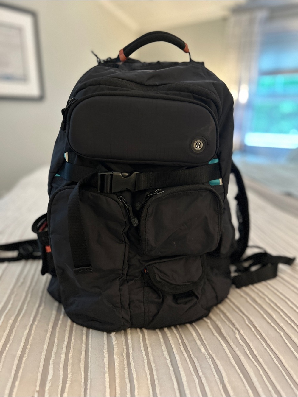 lululemon athletica Black Cruiser backpack